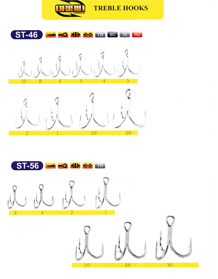 TREBLE HOOKS